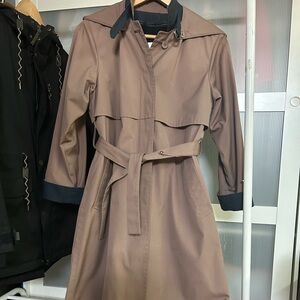Vintage London Fog Tan trench coat removable liner
